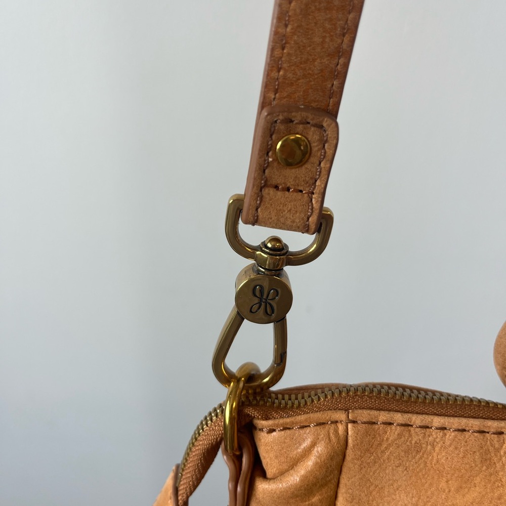 HOBO Leather Hobo with Top Handles & Crossbody Strap - Picture 7 of 11